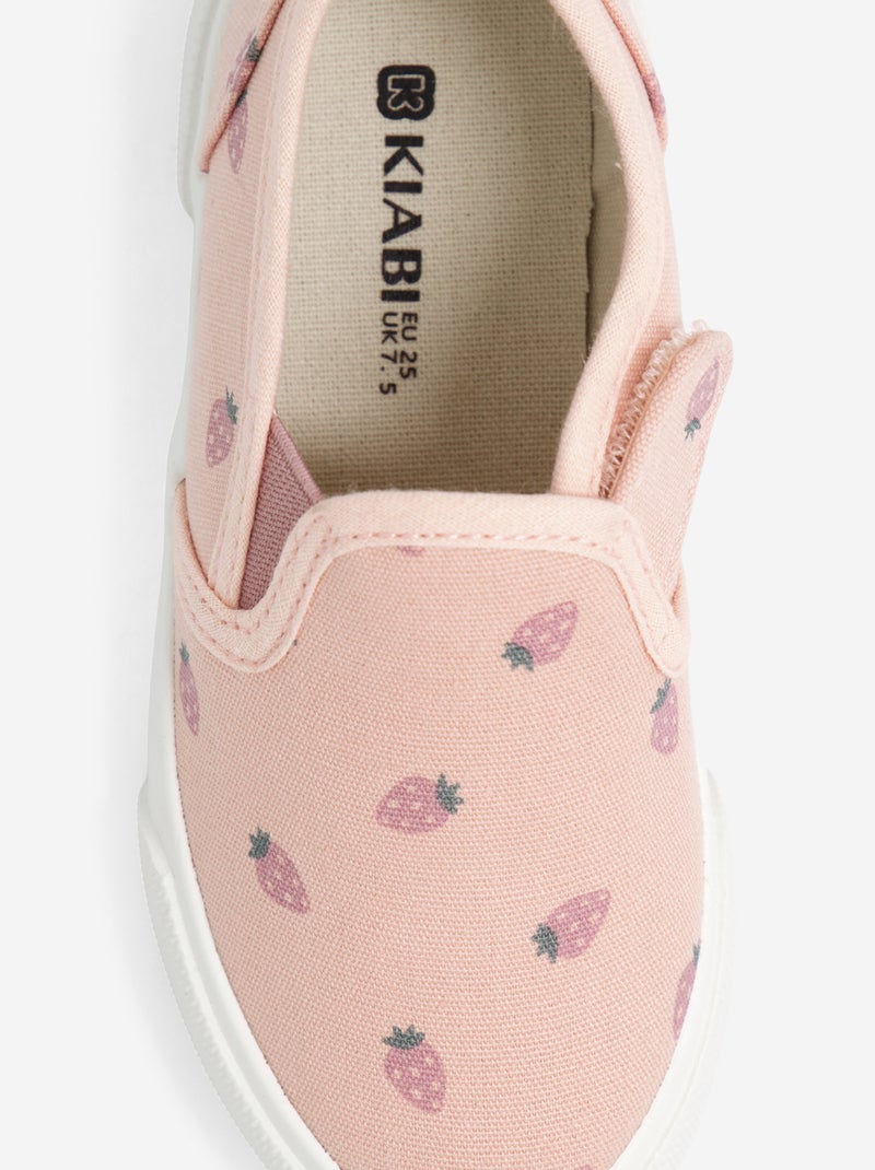 Zapatillas slip-on Rosa - Kiabi