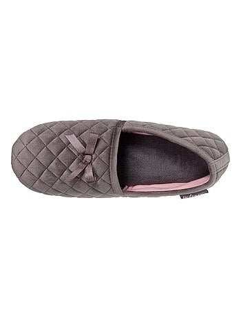 Zapatillas slippers cómodas, ligeras y suaves - suela textil mujer Isotoner