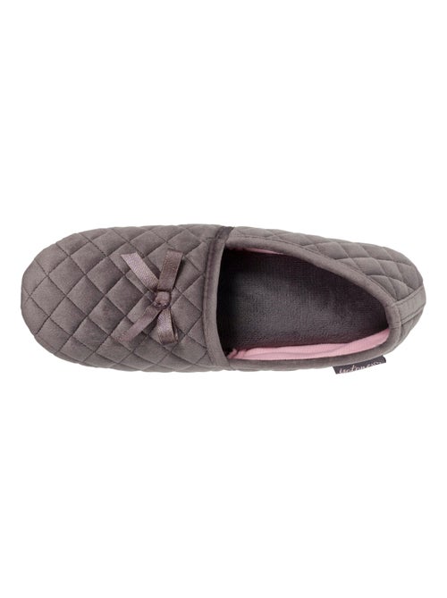 Zapatillas slippers cómodas, ligeras y suaves - suela textil mujer Isotoner - Kiabi