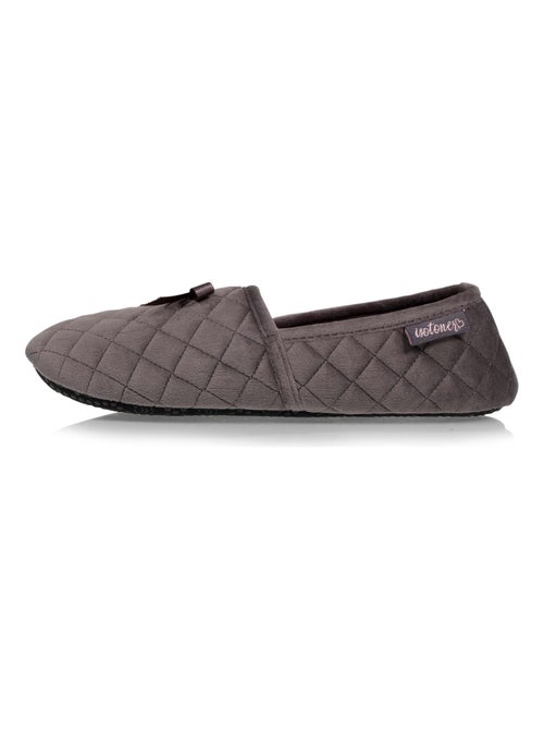 Zapatillas slippers cómodas, ligeras y suaves - suela textil mujer Isotoner - Kiabi