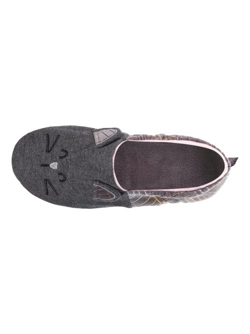 Zapatillas slippers en jersey y suela con tacos mujer Isotoner - Kiabi