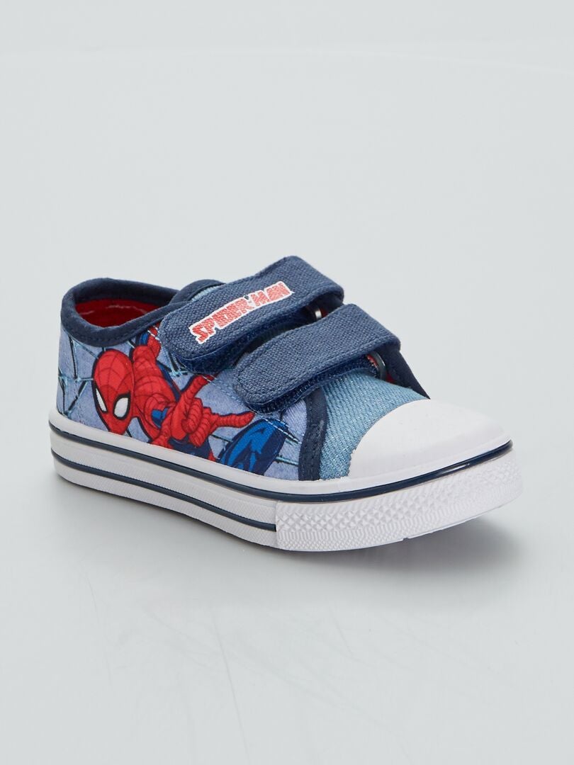 Zapatillas 'Spider-Man' de 'Marvel' de tela azul - Kiabi