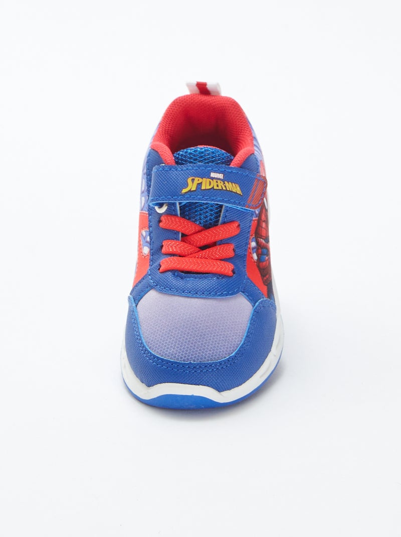 Zapatillas 'Spider-Man' 'Marvel' con suela luminosa AZUL - Kiabi