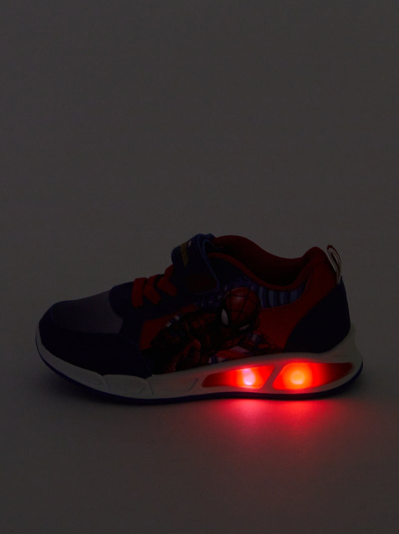Zapatillas 'Spider-Man' 'Marvel' con suela luminosa AZUL - Kiabi