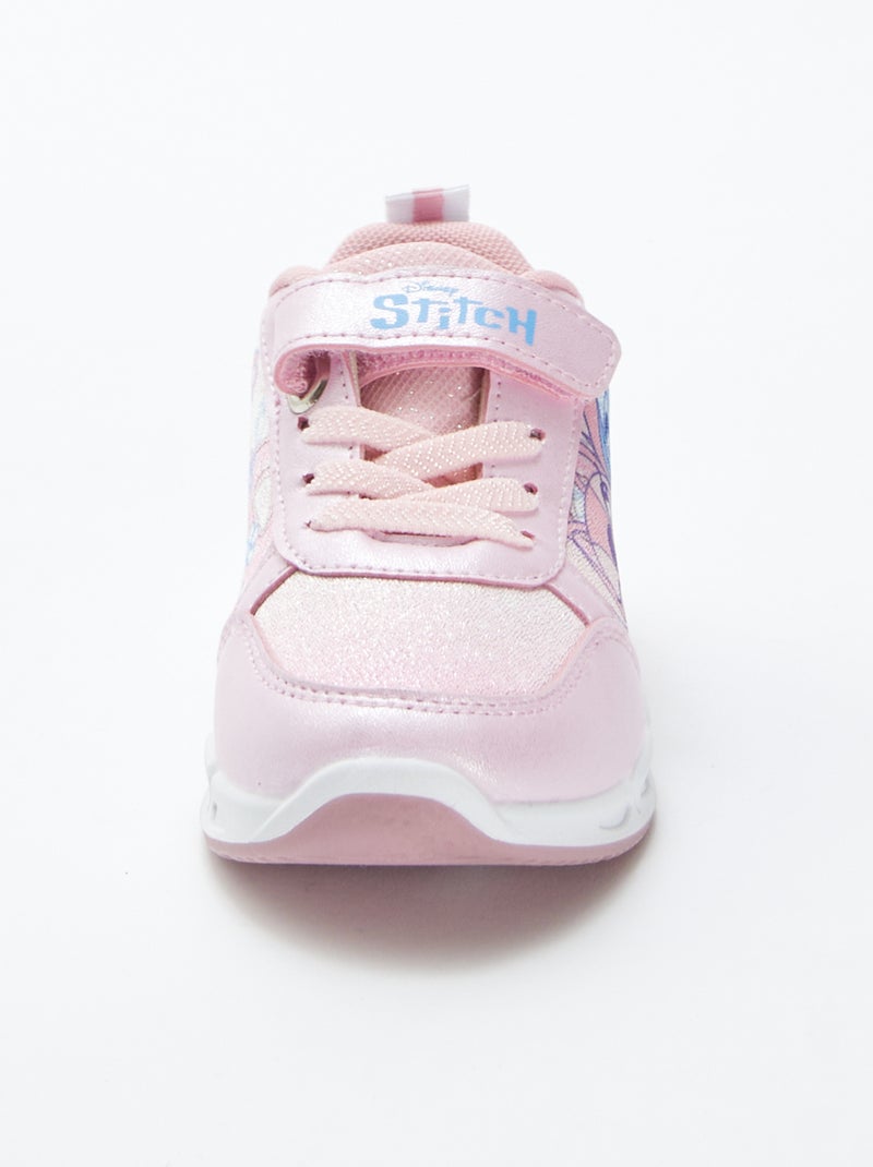 Zapatillas 'Stitch' 'Disney' con suela luminosa ROSA - Kiabi