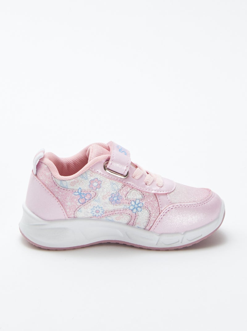 Zapatillas 'Stitch' 'Disney' con suela luminosa ROSA - Kiabi