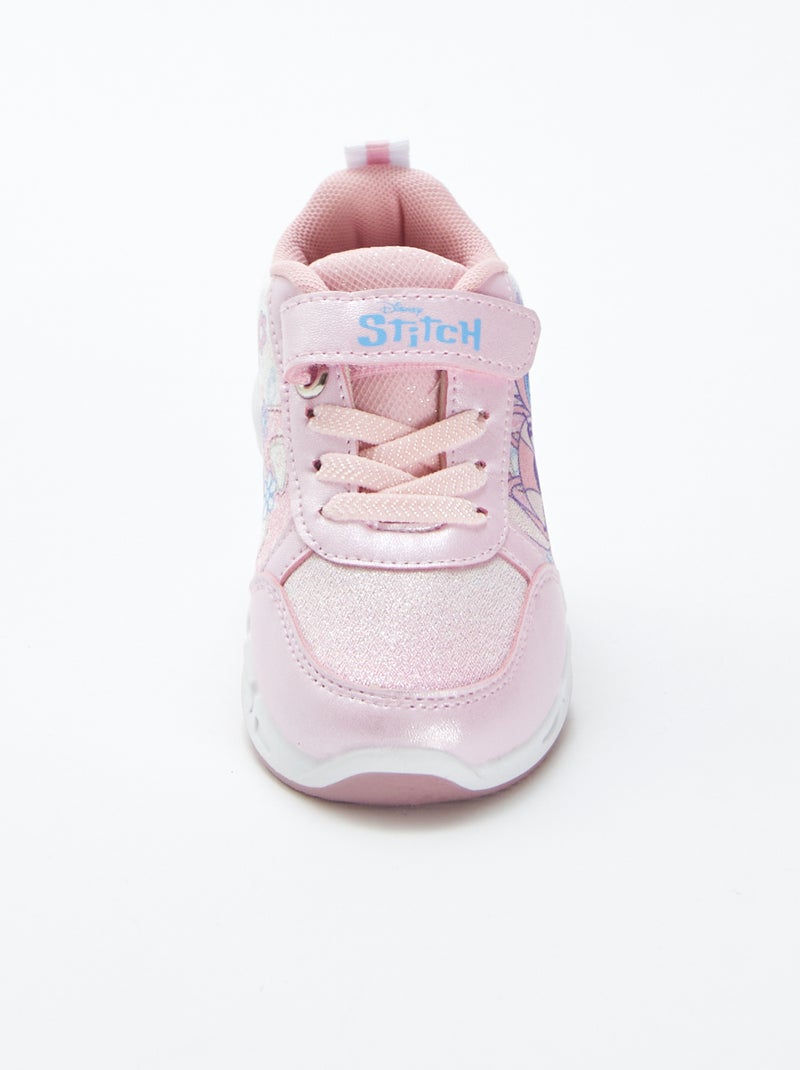 Zapatillas 'Stitch' 'Disney' con suela luminosa ROSA - Kiabi