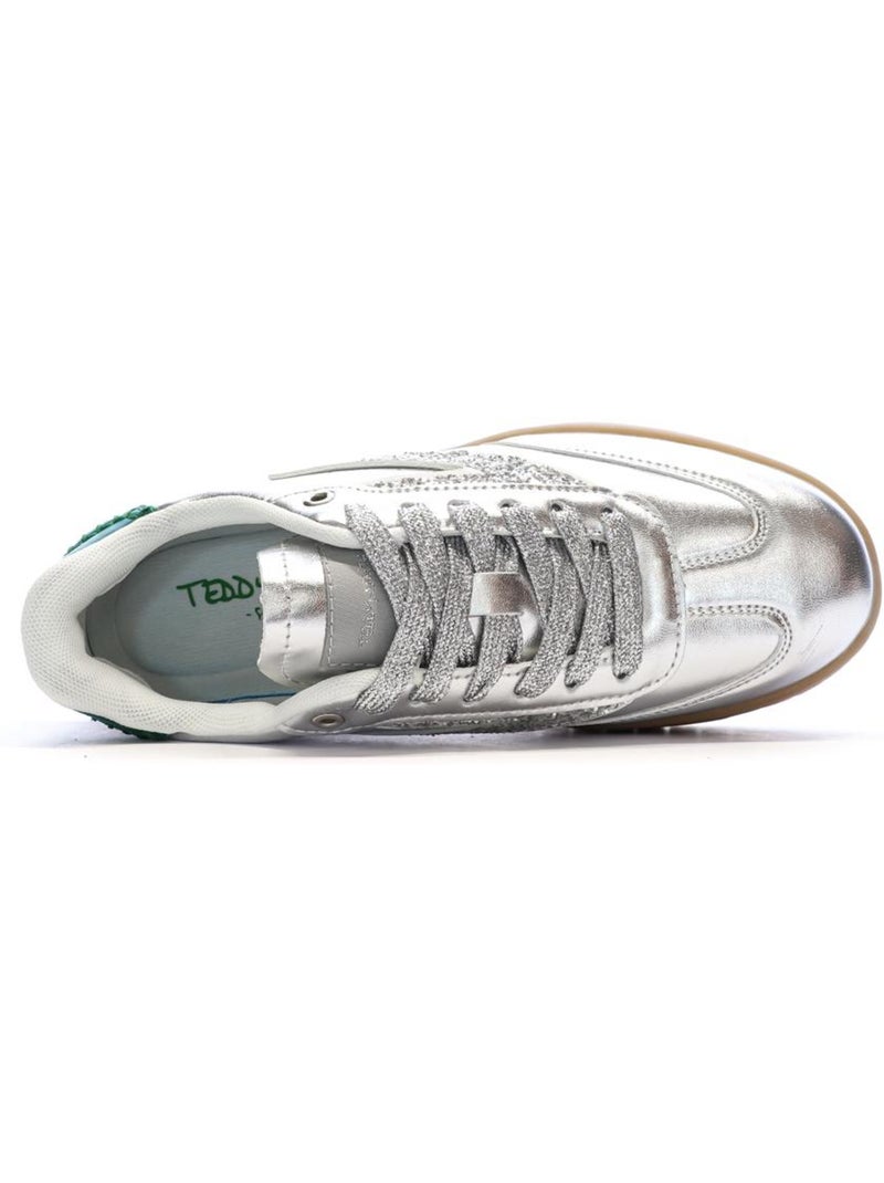 Zapatillas teddy smith de mujer Plata - Kiabi