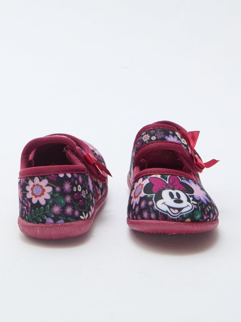 Zapatillas tipo bailarinas con estampado de leopardo Negro - Kiabi