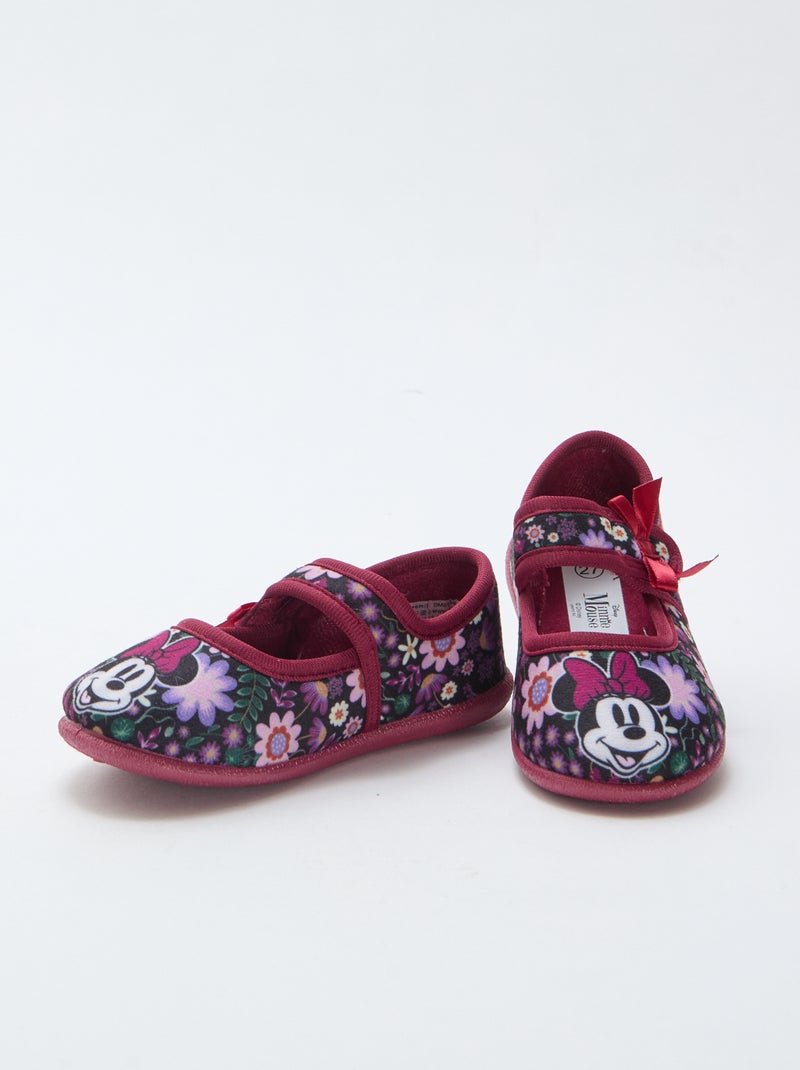 Zapatillas tipo bailarinas con estampado de leopardo Negro - Kiabi