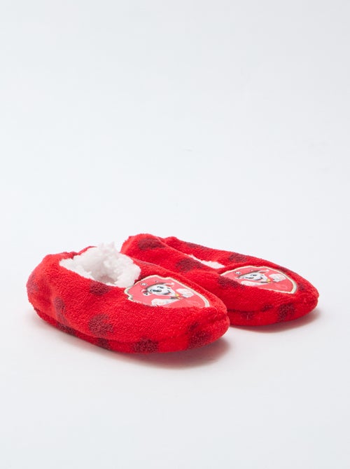 Zapatillas tipo bailarinas de forro polar 'Patrulla Canina' - Kiabi