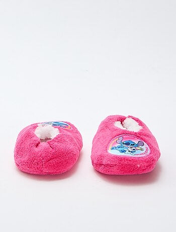 Zapatillas bailarinas de forro polar 'Stitch'