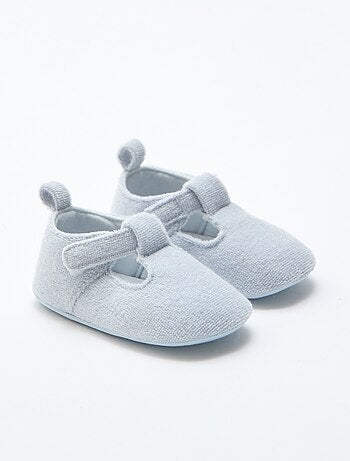 Zapatillas tipo bailarinas de rizo