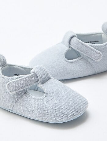 Zapatillas tipo bailarinas de rizo