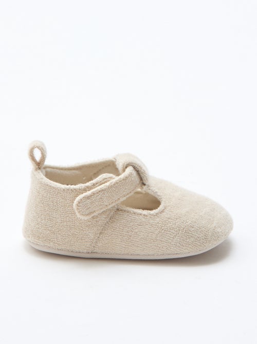 Zapatillas tipo bailarinas de rizo - Kiabi