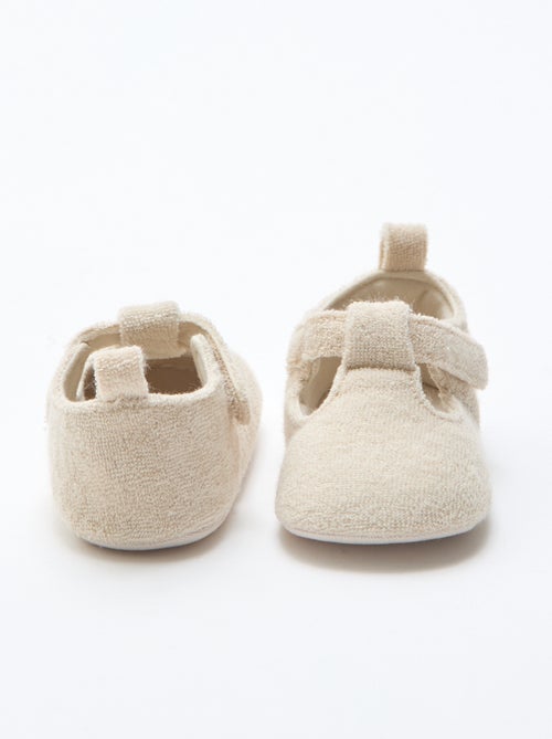 Zapatillas tipo bailarinas de rizo - Kiabi
