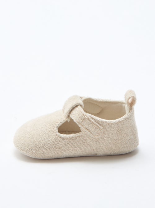 Zapatillas tipo bailarinas de rizo - Kiabi