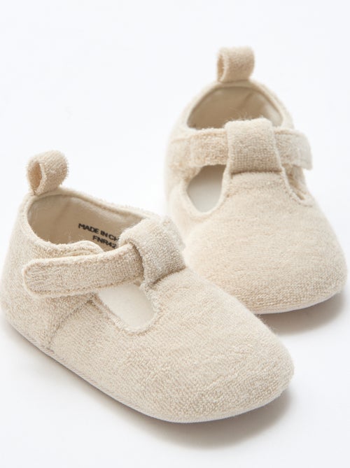 Zapatillas tipo bailarinas de rizo - Kiabi