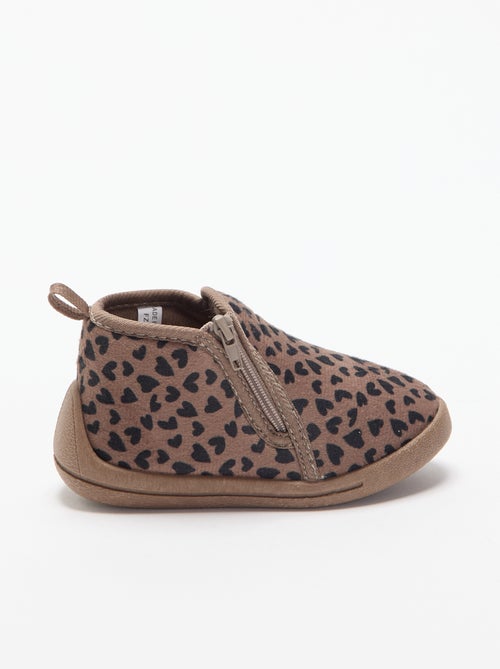 Zapatillas tipo botín estampadas - Kiabi Zapatillas tipo botín estampadas - Kiabi