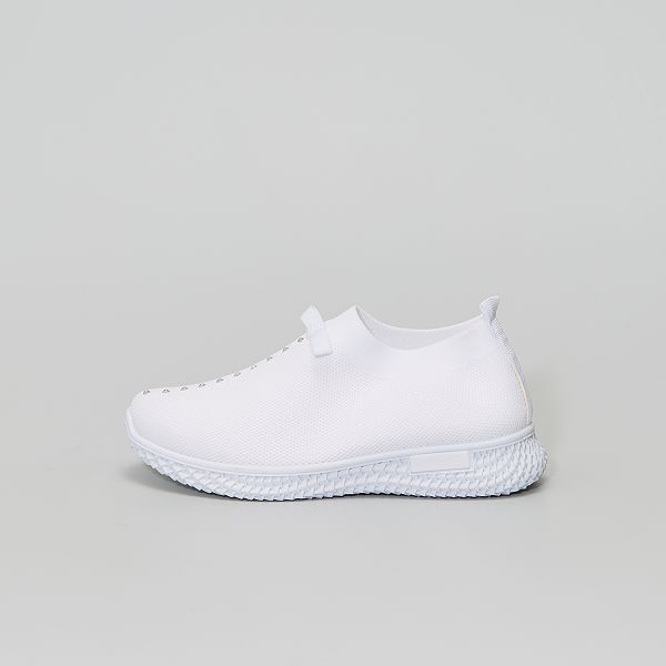Zapatillas Con Strass Siena Bass White | Deportivas Pepe Jeans Mujer * Cont  Roldeneg Ocios