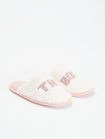 Zapatillas tipo mule