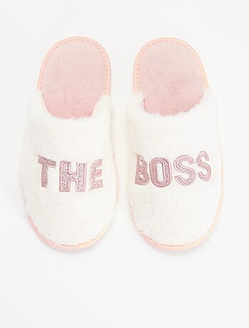 Zapatillas tipo mule
