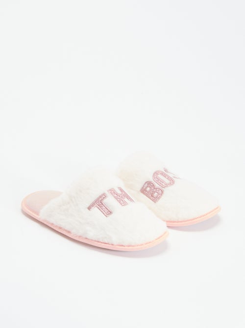 Zapatillas tipo mule - Kiabi