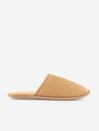 Zapatillas tipo mule de terciopelo