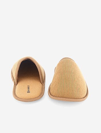 Zapatillas tipo mule de terciopelo