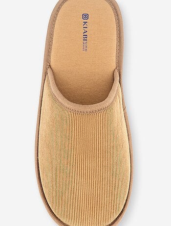 Zapatillas tipo mule de terciopelo