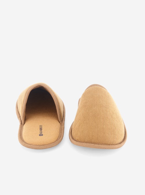 Zapatillas tipo mule de terciopelo - Kiabi Zapatillas tipo mule de terciopelo - Kiabi