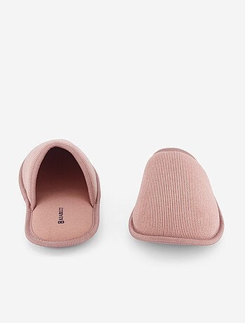 Zapatillas tipo mule de terciopelo