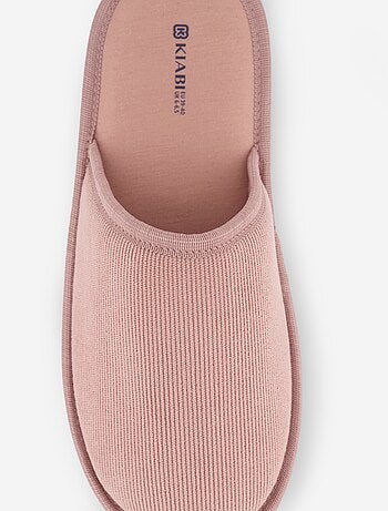 Zapatillas tipo mule de terciopelo