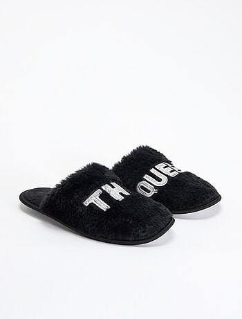 Zapatillas tipo mule