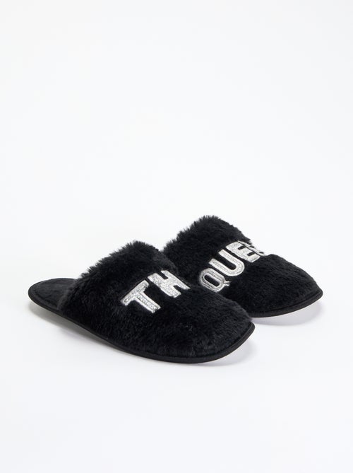 Zapatillas tipo mule - Kiabi