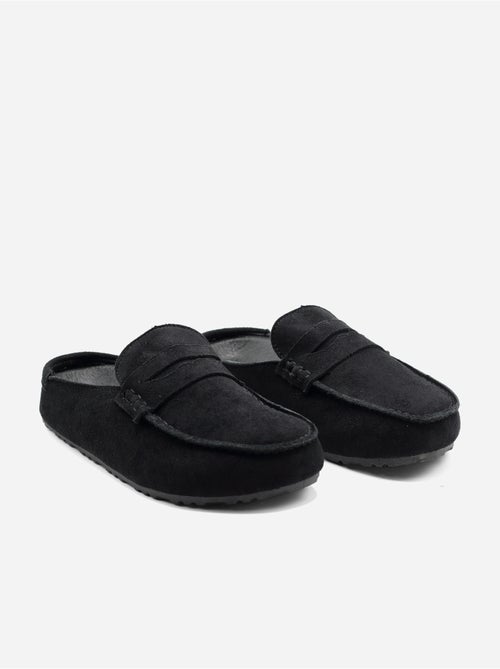 Zapatillas tipo mules con efecto ante - Kiabi Zapatillas tipo mules con efecto ante - Kiabi