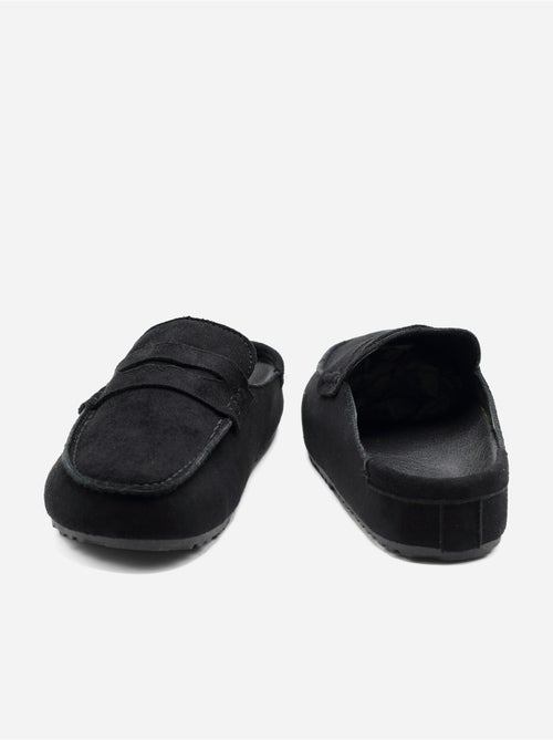 Zapatillas tipo mules con efecto ante - Kiabi Zapatillas tipo mules con efecto ante - Kiabi