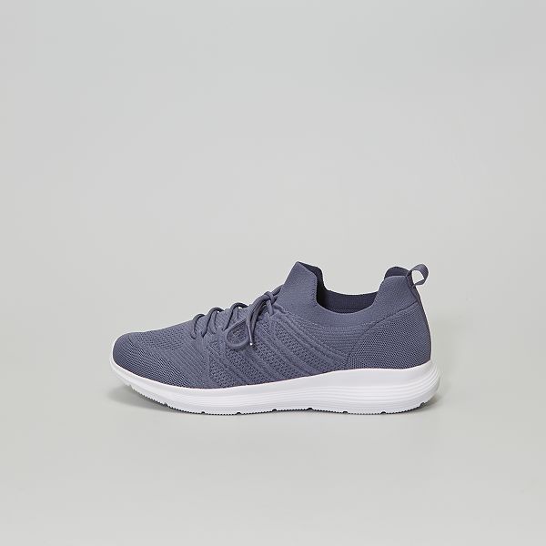 Zapatillas tipo running Hombre talla S-XXL - GRIS - Kiabi - 15,00€