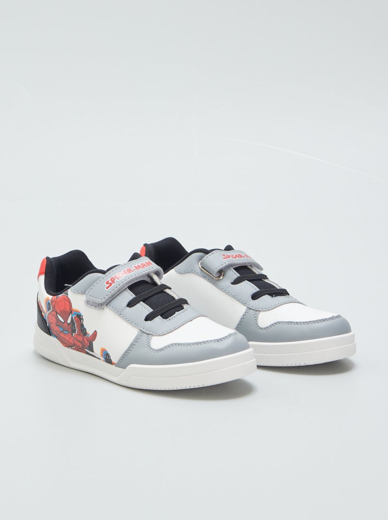 Zapatillas tipo sneakers 'Spiderman' GRIS - Kiabi