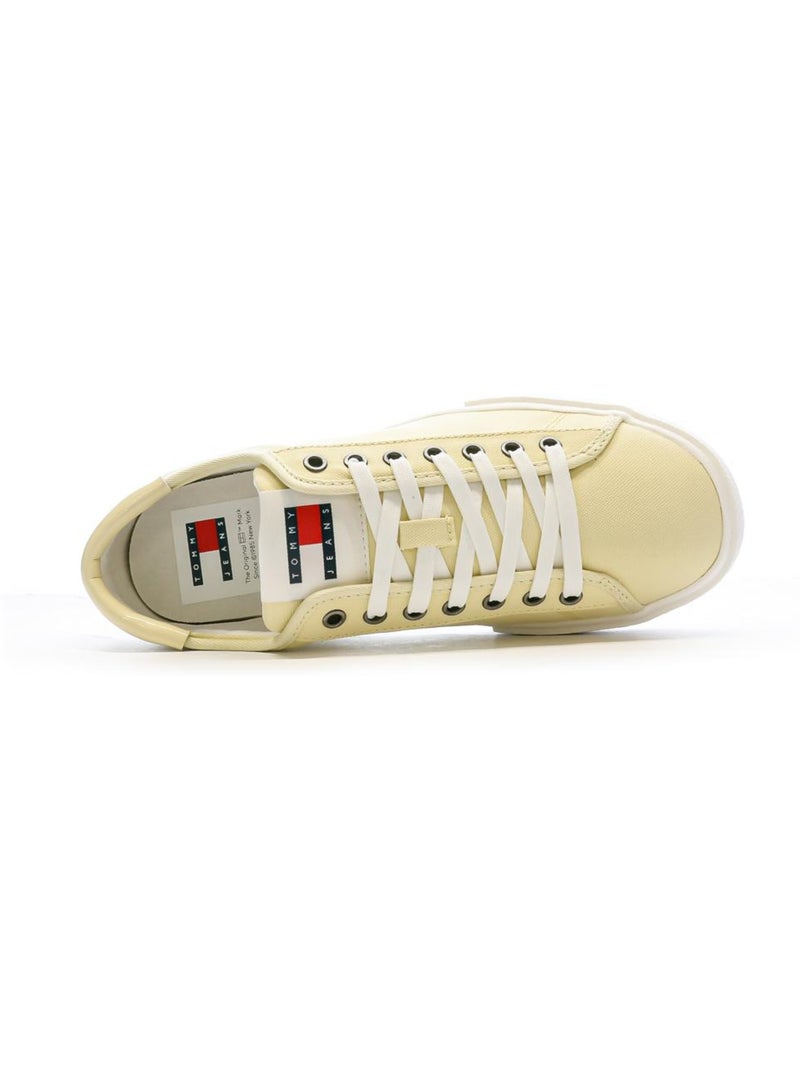 Zapatillas Tommy Hilfiger con Plataforma para Mujer Amarillo - Kiabi