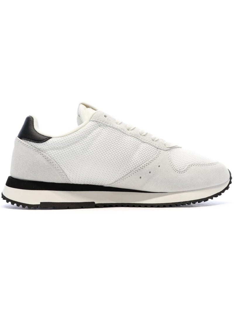 Zapatillas tommy hilfiger de piel para hombre Blanco - Kiabi