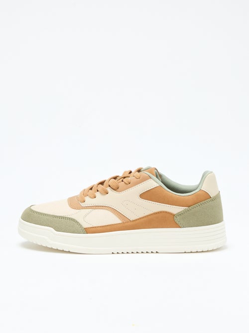 Zapatillas tricolores - Kiabi