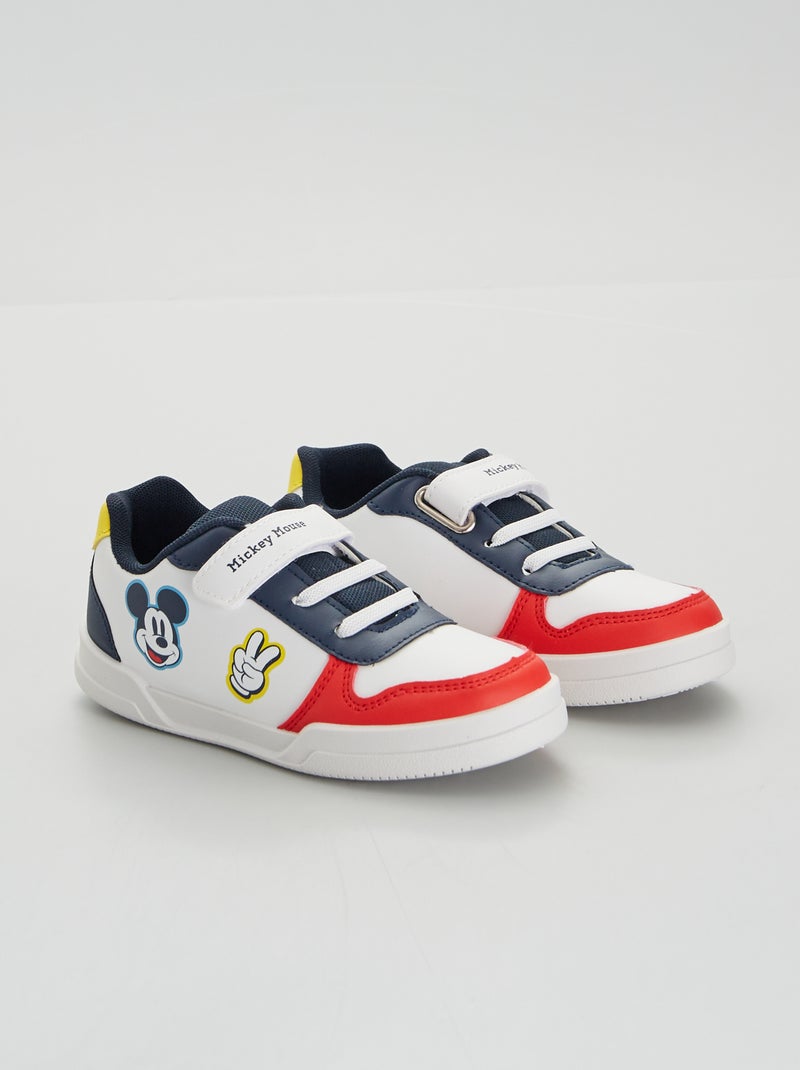 Zapatillas tricolores 'Mickey' BLANCO - Kiabi