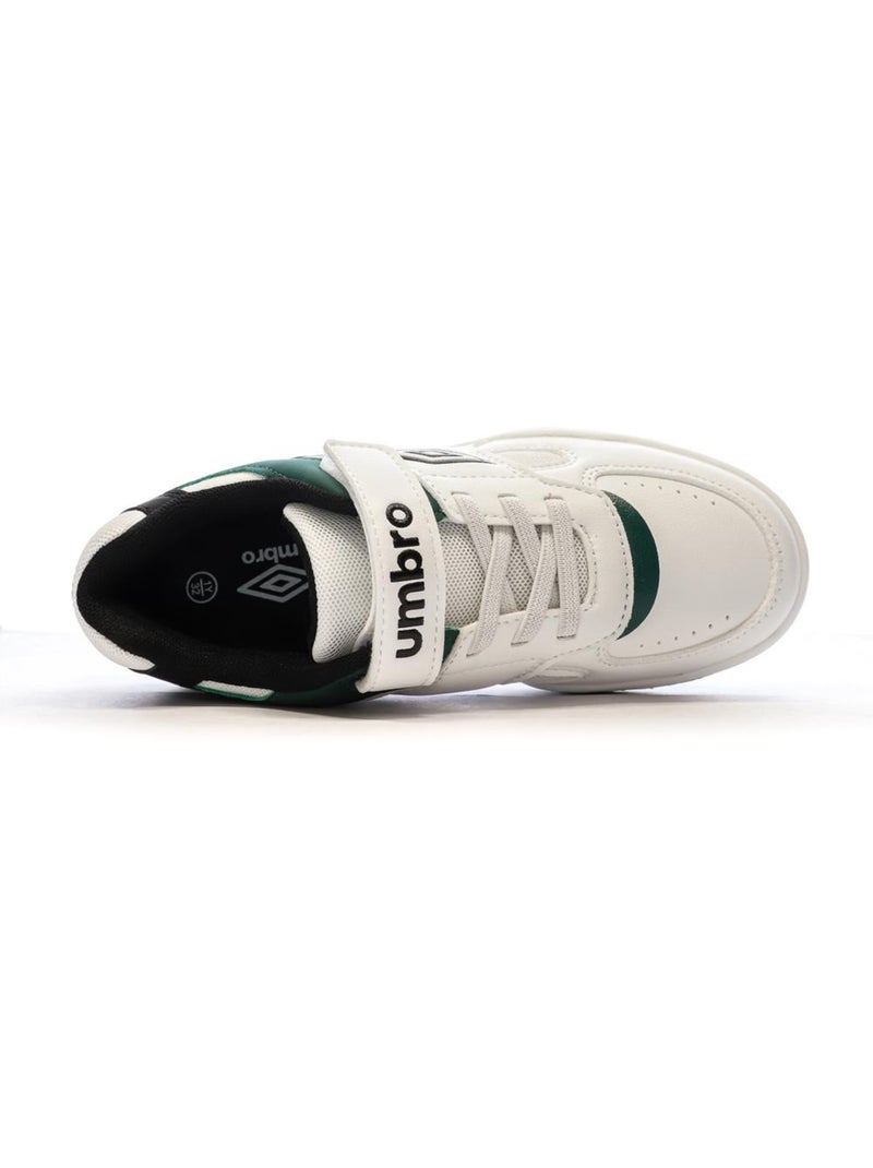 Zapatillas Umbro para Niño - - Talla 31 Blanco Verde Negro - Kiabi