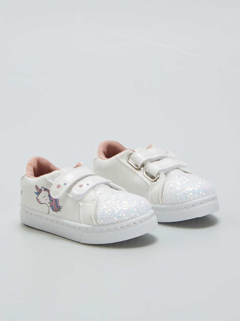 Zapatillas unicornio BLANCO - Kiabi
