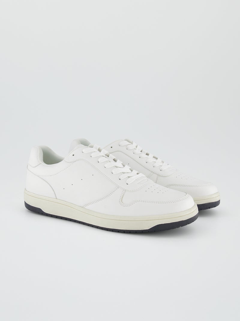 Zapatillas urbanas bajas Blanco - Kiabi