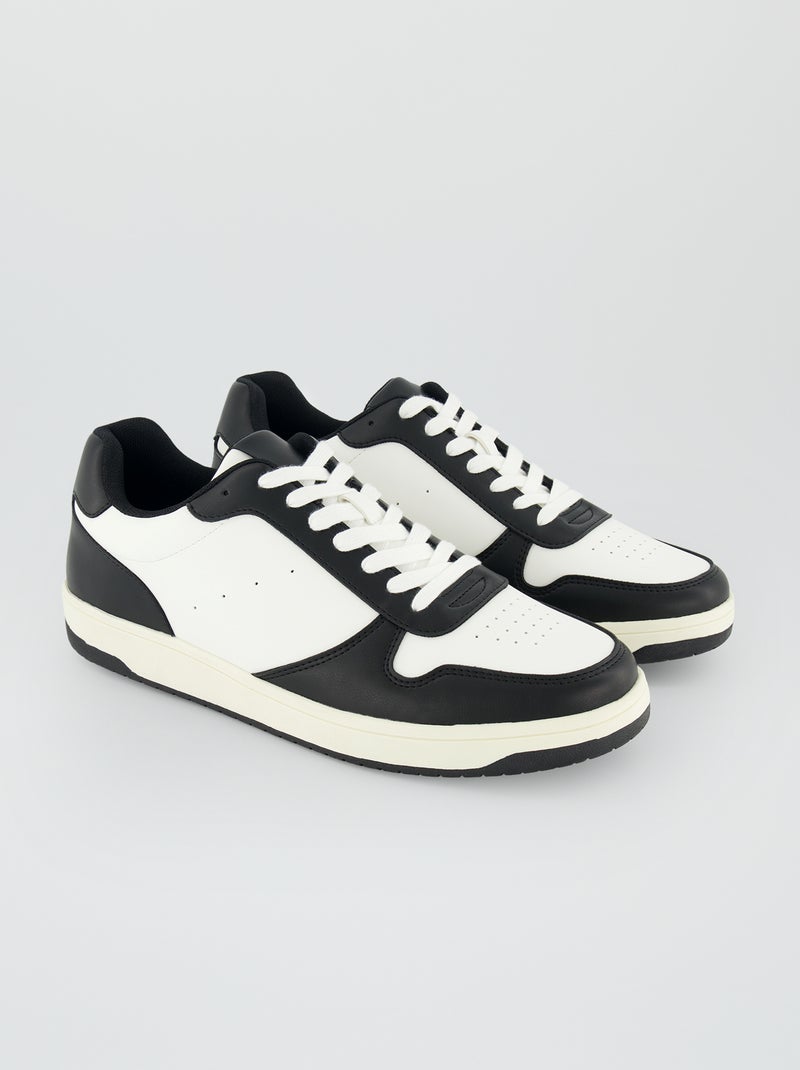 Zapatillas urbanas bajas NEGRO - Kiabi