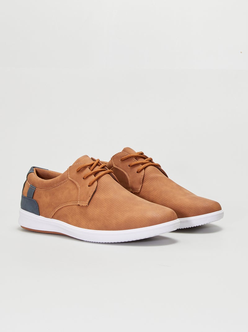 Zapatillas urbanas camello - Kiabi