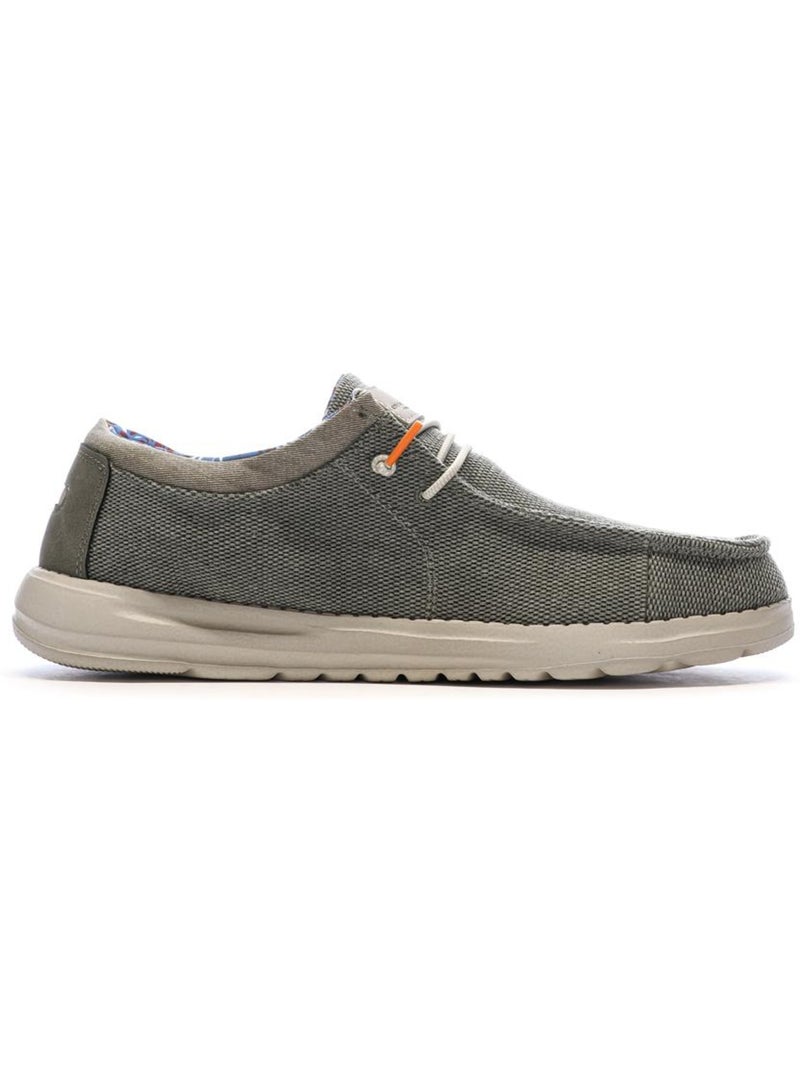Zapatillas Urbanas Hombre Verde caqui claro - Kiabi