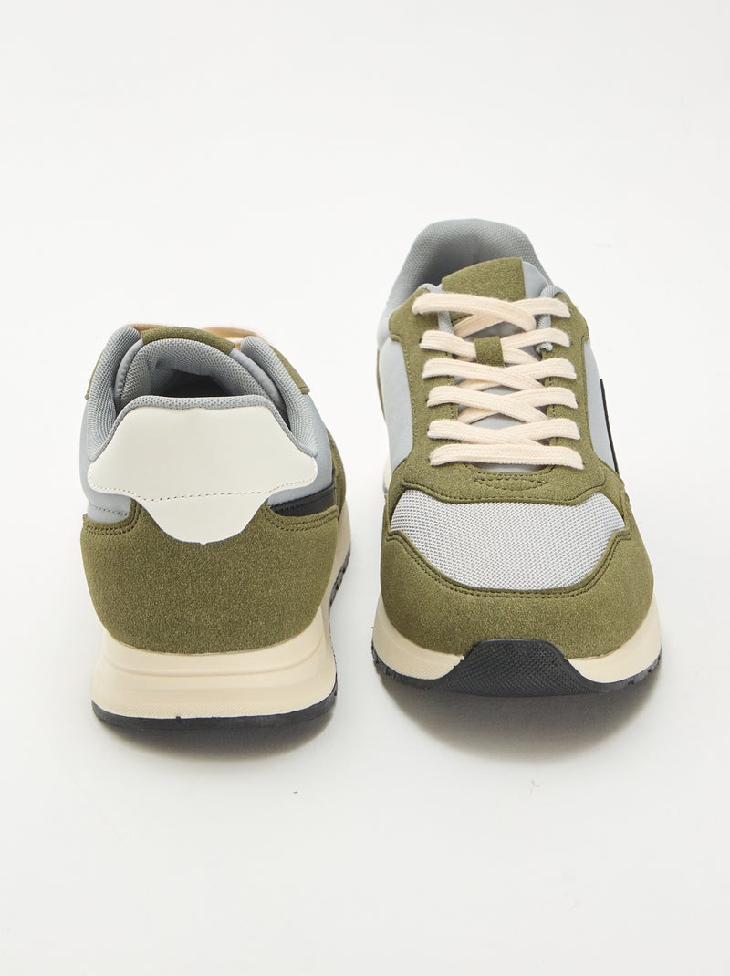 Zapatillas urbanas Kaki - Kiabi